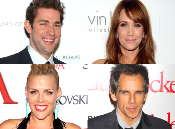 John Krasinsk,i Ben Stiller, Kristen Wiig, Busy Phillip John Krasinsk,i Ben Stiller, Kristen Wiig, Busy Phillip